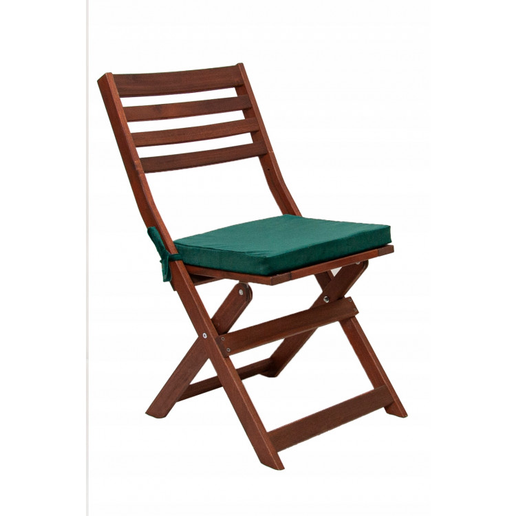 Podsedák na stoličku Golden Garden Velúr GG113 40/35/4cm zelená